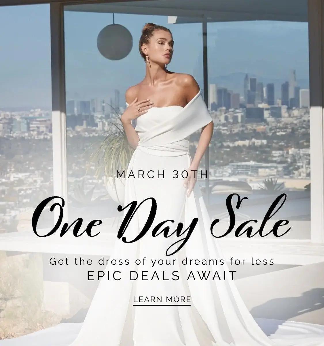 One Day Sale banner mobile