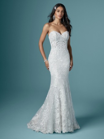 Maggie Sottero #Kaysen 20MS323 + Detachable Train DT20MS323 #2 thumbnail