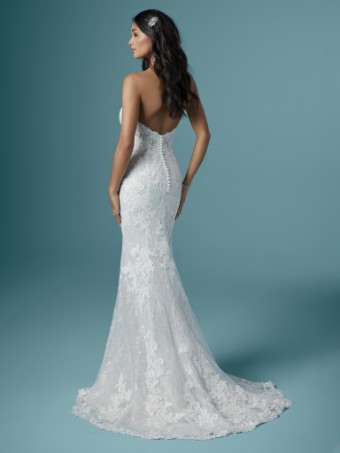 Maggie Sottero #Kaysen 20MS323 + Detachable Train DT20MS323 #3 thumbnail
