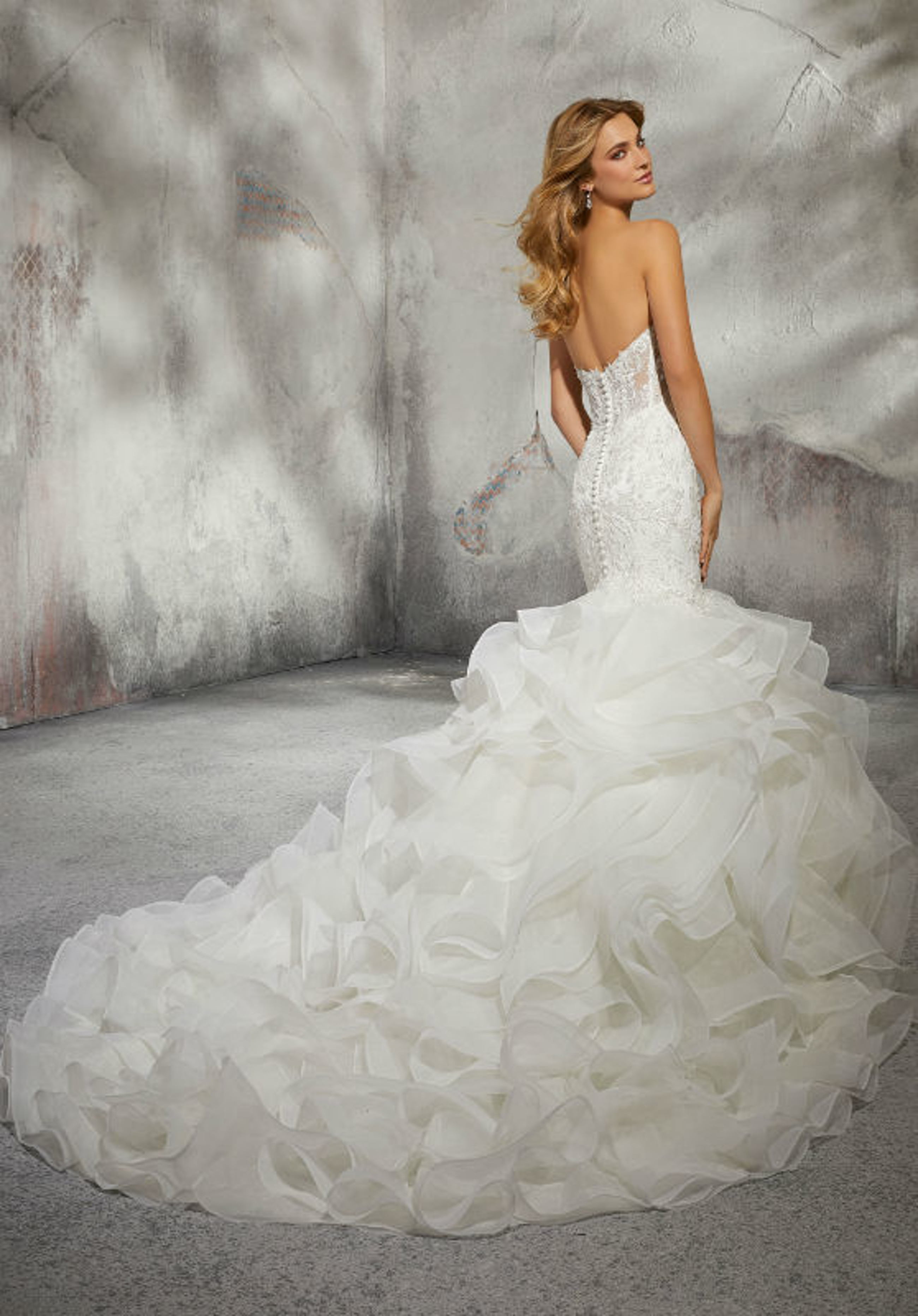 Leona lace sales gown