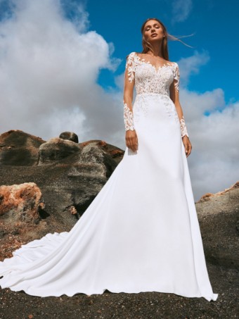 Pronovias #Yushan - Eco Crepe  Unlined #0 default thumbnail
