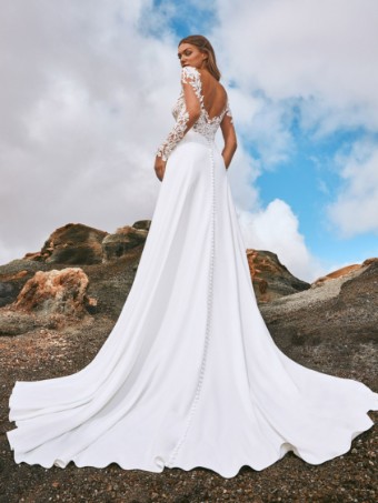 Pronovias #Yushan - Eco Crepe  Unlined #1 thumbnail