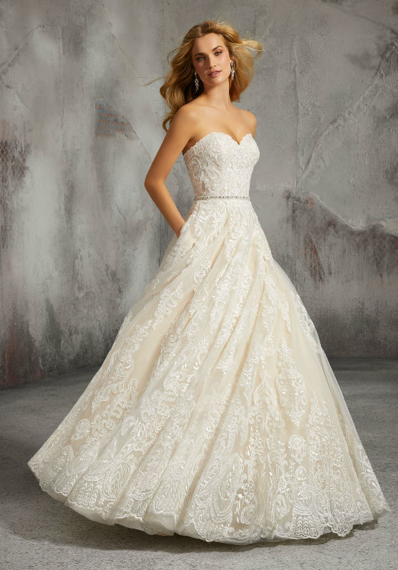 Ivory colour gown online