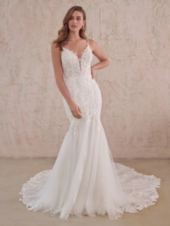 Maggie Sottero #PENELOPE (22MS940A01) #0 default All Ivory (gown with Ivory Illusion) thumbnail