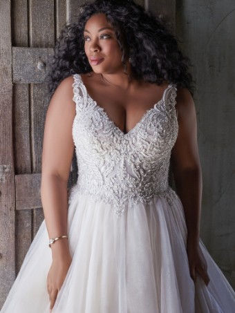 Maggie Sottero #Taylor Lynette 20MS202AC #1 Ivory thumbnail