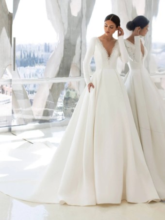 Pronovias #Hepburn #0 default Off White/Crystal thumbnail