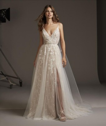 Pronovias #Hyperion #1 Off White/Blush thumbnail