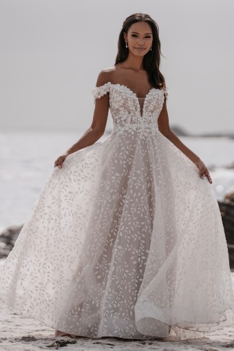 Allure Bridals #C639 #0 default Mocha/Ivory/Nude thumbnail