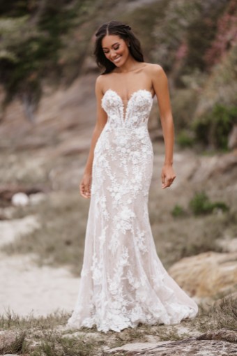 Allure Bridals #C634 #0 default Mocha/Ivory/Nude thumbnail