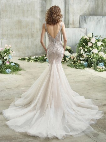 Badgley Mischka #Ellis #1 default Ivory/Sand Lining/Nude Tulle thumbnail