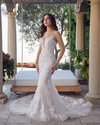 Casablanca Bridal #2447 - Kimberly #0 default Silver Blush/Nude/Ivory thumbnail