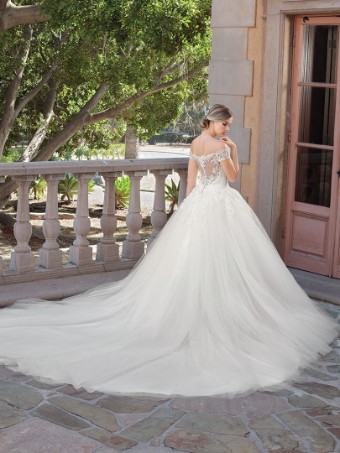 Casablanca Bridal #2312 Gracie #2 default Ivory/Ivory/Silver thumbnail
