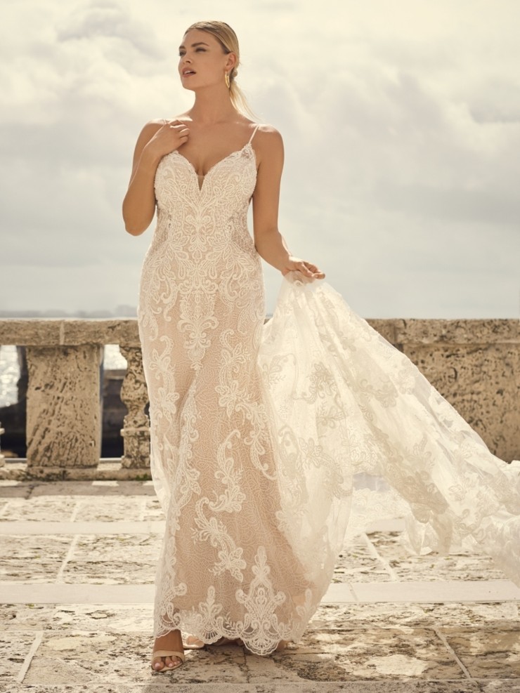 princess polly baby blue dress Marguerite by Maggie Sottero | GSB