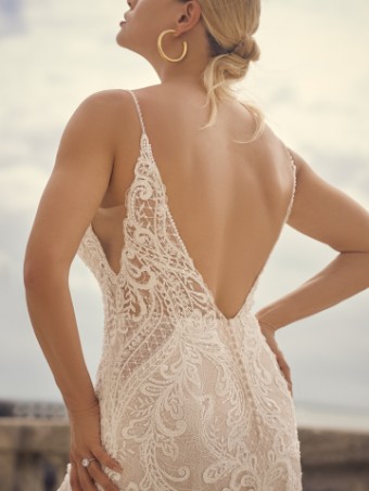 Maggie Sottero #BRIELLE #4 default Ivory (gown with Natural Illusion) thumbnail