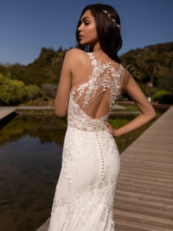 Pronovias #Alcyone - Lined #2 default Off White/Crystal/Beige thumbnail