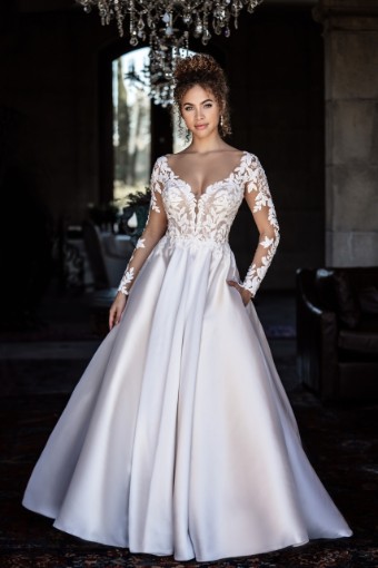 Allure Bridals #A1105 #0 default Champagne/Nude/Ivory thumbnail