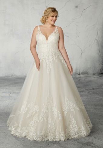 Morilee #3264 #0 default Ivory thumbnail