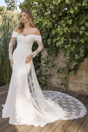 Casablanca Bridal #BL465 #2 Ivory/Nude/Ivory thumbnail