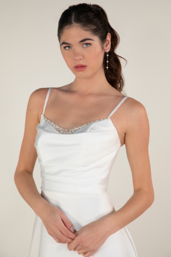 Stella York #7915 #2 (IV-PL) Ivory Gown w Porcelain Tulle Illusion thumbnail