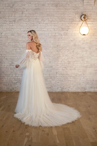 Stella York #7573 #1 default (IV-IV) Ivory Lace Tulle and Regal Organza over Ivory Gown thumbnail