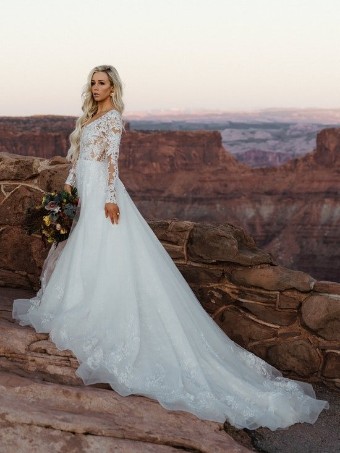 Sottero and Midgley #Zander - 9SC076 #2 Black over Nude thumbnail