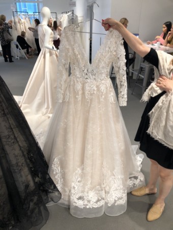 Sottero and Midgley #Zander - 9SC076 #5 Black over Nude thumbnail