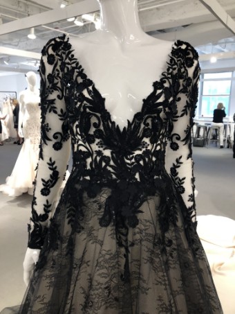 Sottero and Midgley #Zander - 9SC076 #6 Black over Nude thumbnail