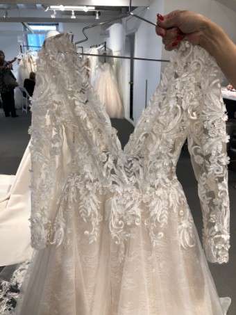 Sottero and Midgley #Zander - 9SC076 #4 Black over Nude thumbnail