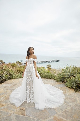 Casablanca Bridal #BL378FB #0 default Ivory/Ivory thumbnail