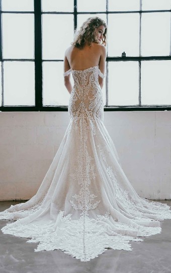 Martina Liana #1267IQ #2 (IV-IV) IVORY LACE OVER IVORY GOWN thumbnail