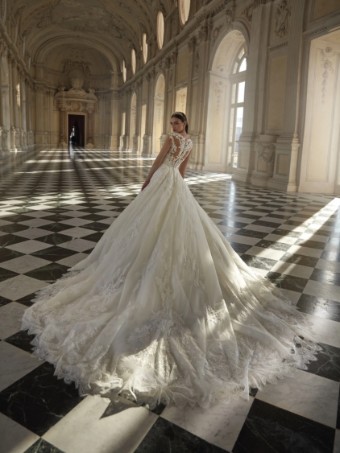 Pronovias #Trinity - Dress&Unlined Bodice #1 Off White thumbnail