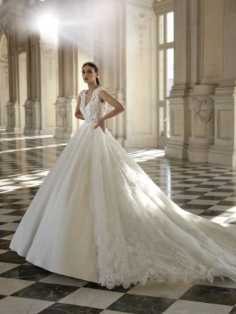 Pronovias #Trinity - Dress&Unlined Bodice #0 default Off White thumbnail