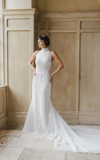 Martina Liana #LE1314 #1 (IV-IVR) Ivory Lace and Tulle over Ivory Gown thumbnail