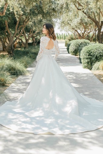 Martina Liana #1441IV - Dress Only #1 Ivory thumbnail