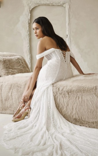 Martina Liana #LE1361 #2 default (IV-IV) Ivory Lace and Tulle over Ivory Gown thumbnail