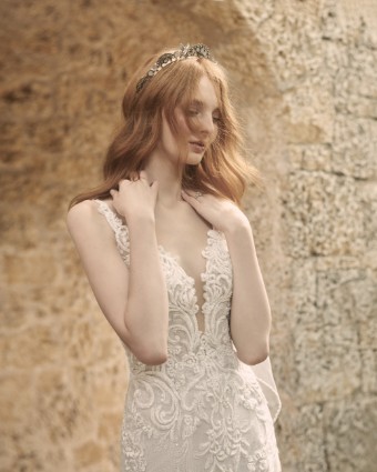 Maggie Sottero #Johanna 21MS349A01 #1 Ivory/Blush thumbnail