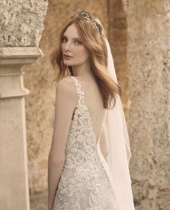 Maggie Sottero #Johanna 21MS349A01 #2 Ivory/Blush thumbnail