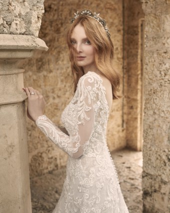 Maggie Sottero #Johanna 21MS349A01 #3 Ivory/Blush thumbnail