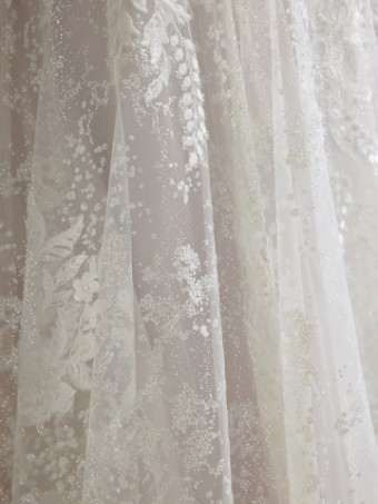 Maggie Sottero #HAILEY (23MS653B01 - Lined bodice) #6 All Ivory (gown with Ivory Illusion) thumbnail