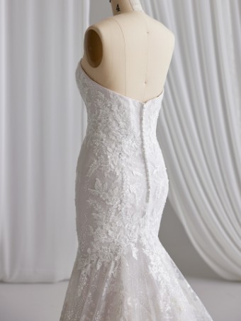 Maggie Sottero #HAILEY (23MS653B01 - Lined bodice) #5 All Ivory (gown with Ivory Illusion) thumbnail