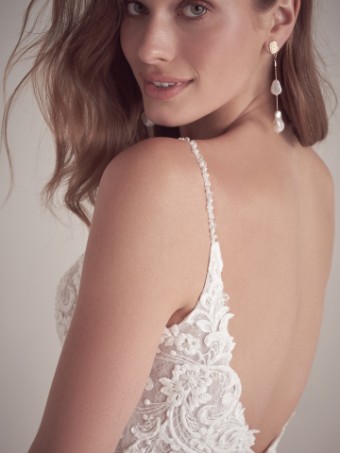 Maggie Sottero #FAYETTE (22MS933A01) #6 default Ivory (gown with Natural Illusion) thumbnail