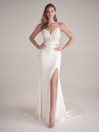 Maggie Sottero #FAYETTE (22MS933A01) #0 default Ivory (gown with Natural Illusion) thumbnail