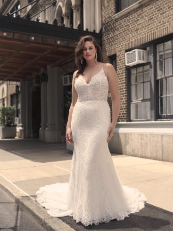 Sottero and Midgley #Kylianne - 23MK053B02 #1 All Ivory thumbnail