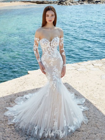 Enzoani #Alexa #0 default Ivory/Sand Lining/Nude Illusion thumbnail