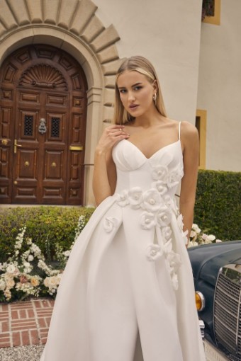 Casablanca Bridal #2556 #2 Ivory/Ivory thumbnail