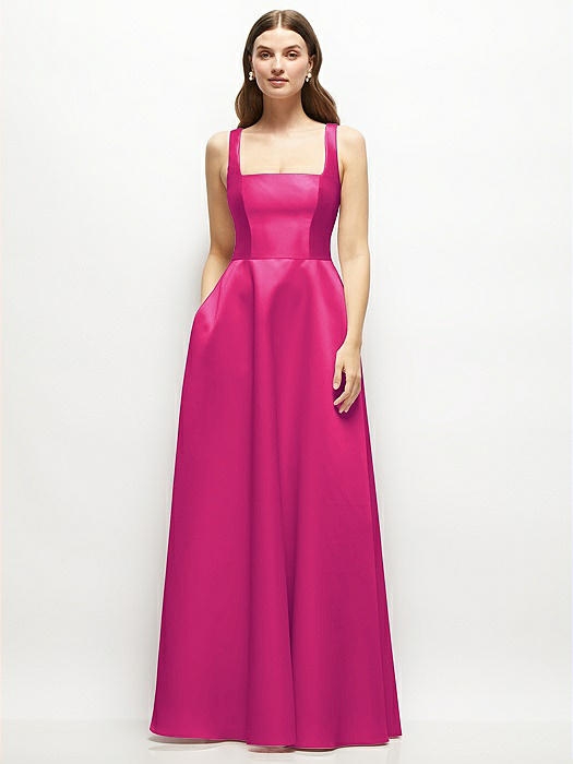 blue dress for baby girl Delanie Pink Maxi Dress main image 0