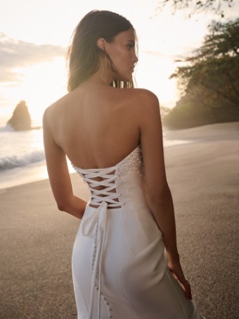 Sottero and Midgley #JASPER (24SC205B01 ) #3 All Ivory (gown with Ivory Illusion) thumbnail