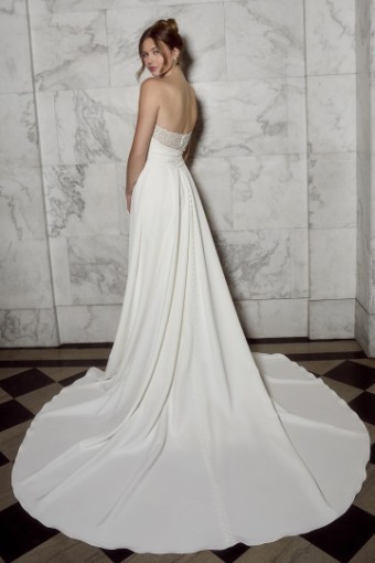 Casablanca Bridal #2581 #3 default Ivory/Nude/Ivory/Silver thumbnail