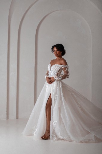Ritzy Bridal #R25W36 #0 default Ivory/Nude/Sand thumbnail