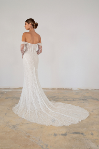 Martina Liana #LE1318 #1 (IV-IV) IVORY LACE OVER IVORY GOWN thumbnail